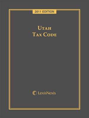 cover image of Utah Tax Code